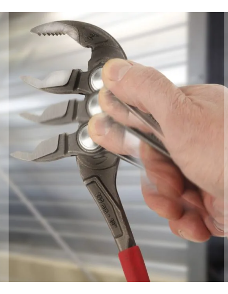 Extra-Wide Multigrip Pliers with Fast Locking Button - 3 Extra-Wide Multigrip Pliers with Fast Locking Button - 3