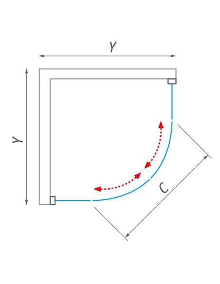 Roth ALBIS полукруглая душевая кабина с двойными раздвижными дверями 80, 90 - 1 Roth ALBIS полукруглая душевая кабина с двойными раздвижными дверями 80, 90 - 1