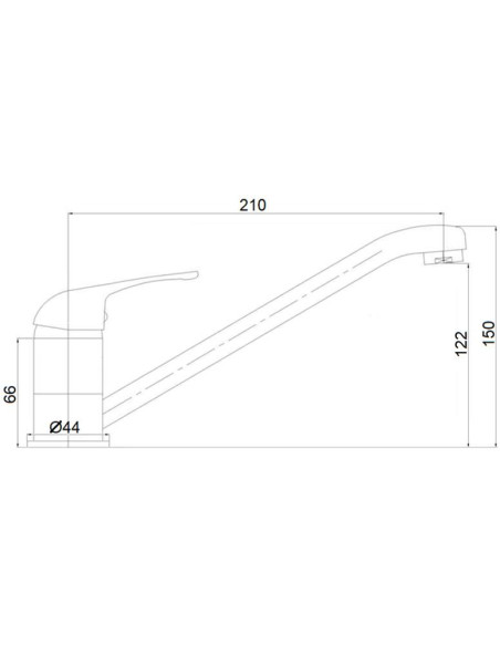 Virtuves izlietnes krāns MG-3250, SATO - 2
