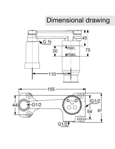 Built-in part for sink mixer - 2 2