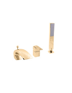 Bath lever mixer LOIRA GOLD - Barva ZLATÁ - lesklá,Rozměr...