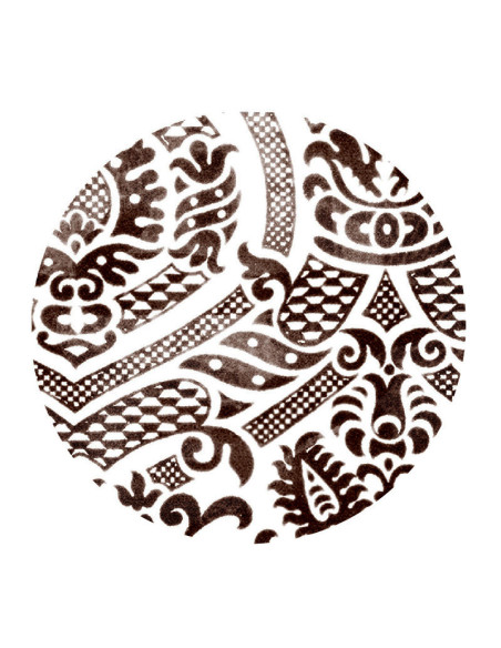 dekoratīva keramikas plāksne Damask2 kanalizācijas aizbāznim, izlietnēm Kokteilis, Flauta, Hurricane - 1