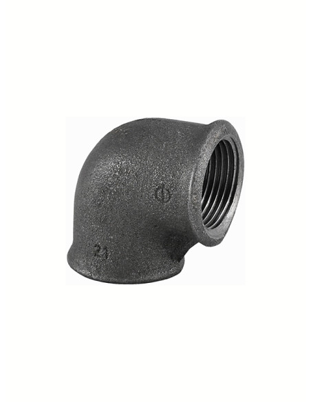 Līkums I-I 90^ 1/2", čuguns, 90 M
