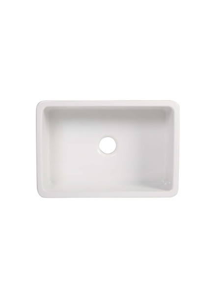 keramikas virtuves izlietne Yorkshire, 75x47 cm, balta, grozāma - 3 keramikas virtuves izlietne Yorkshire, 75x47 cm, balta, grozāma - 3