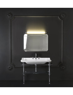 WALDORF keramikas izlietne 120x55cm, 3 atveres, balta - 1 2