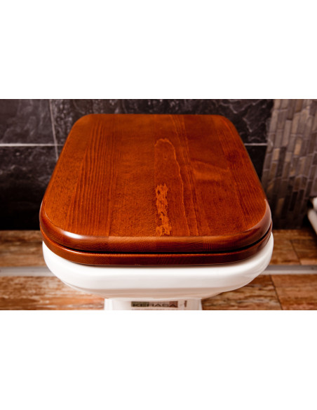 WALDORF Valriekstu poda vāks ar mīksti aizveramām hroma eņģēm - 1 WALDORF Valriekstu poda vāks ar mīksti aizveramām hroma eņģēm - 1