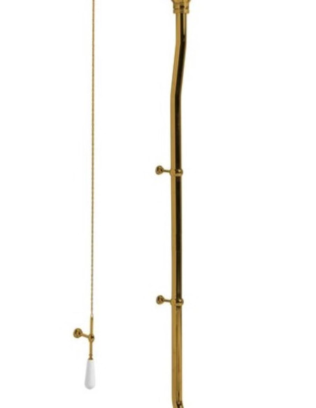 RETRO komplekts 1 mat melns , S-trap, bronzēta furnitūra - 3