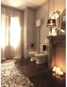 RETRO komplekts 1 , S-trap, bronzēta furnitūra - 1 2