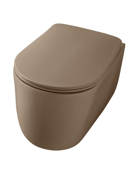 bezmalu sienas pods Nolita, lazdu riekstu matēts - 1