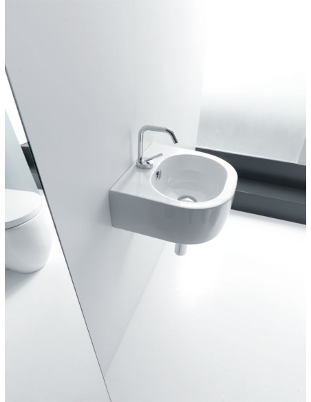 sienas stiprinājuma izlietne Flo, 40x37 cm - 3 sienas stiprinājuma izlietne Flo, 40x37 cm - 3