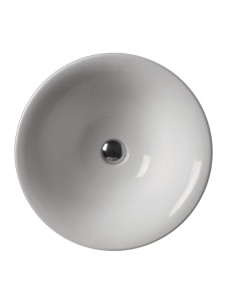 Cento apaļas formas brīvi stāvoša vai iebūvēta izlietne 45 cm - 1 2