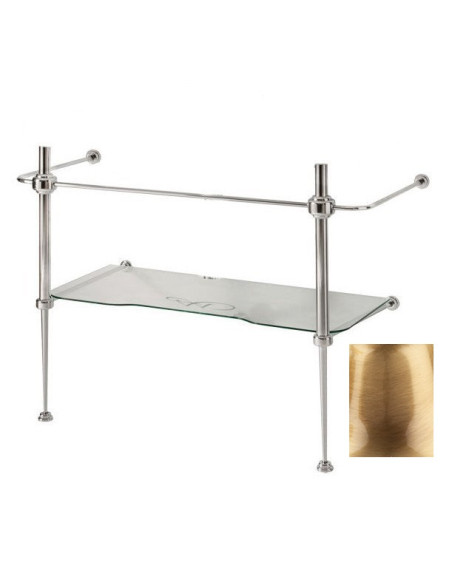 Waldorf bonzēta grīdas iekārta ar stikla plauktu 80 cm izlietnei 4141K3 (919793+920001+920293) - 1 Waldorf bonzēta grīdas iekārta ar stikla plauktu 80 cm izlietnei 4141K3 (919793+920001+920293) - 1