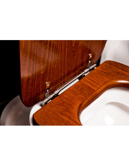 sēdeklis Waldorf,valrieksts, hromēta furnitūra - 2