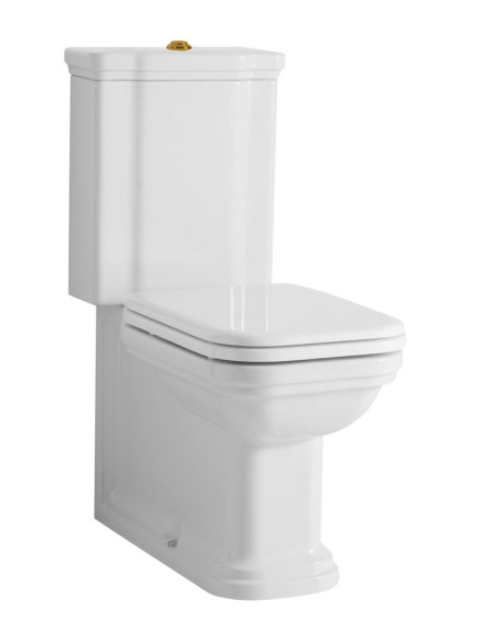 wc Waldorf, bronzas skalošanas poga, universāls izvads - 1 wc Waldorf, bronzas skalošanas poga, universāls izvads - 1