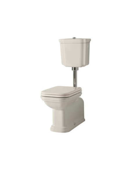 wc Waldorf + zema līmeņa tvertne, hromēti piederumi, universāls izvads - 1
