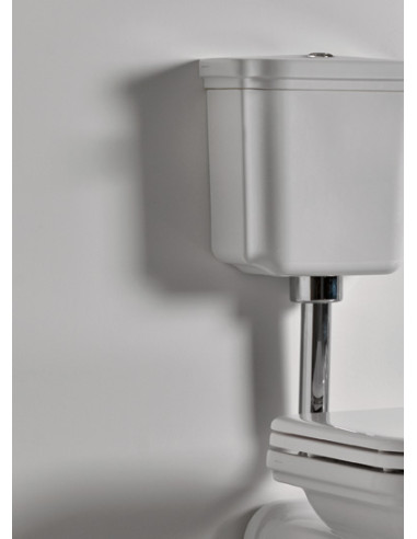 wc Waldorf + zema līmeņa tvertne, hromēti piederumi, universāls izvads - 3