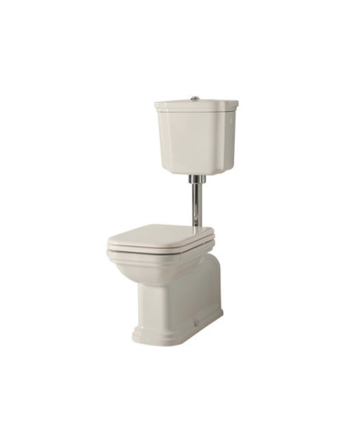 wc Waldorf + zema līmeņa tvertne, bronzētas veidgabali, universāls izvads - 1