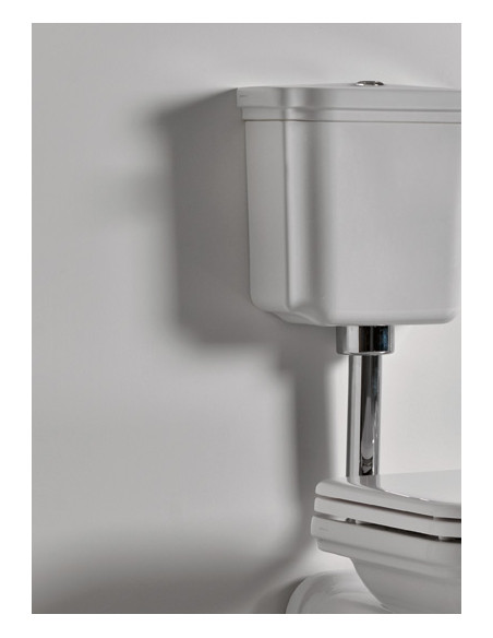 wc Waldorf + zema līmeņa tvertne, bronzētas veidgabali, universāls izvads - 3