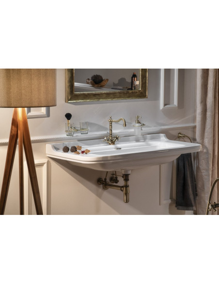 WALDORF Keramikas izlietne 120x55cm, balta - 3