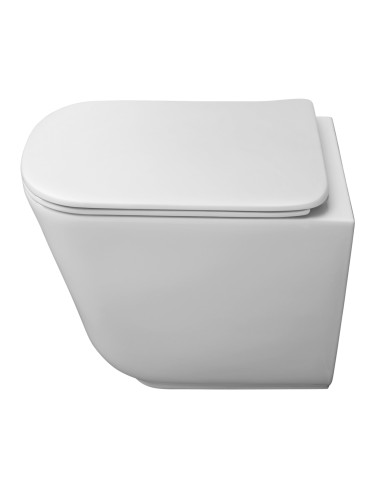 bezmalu grīdas tualete Tribeca, balta Tech (antibakteriāla virsma) - 2