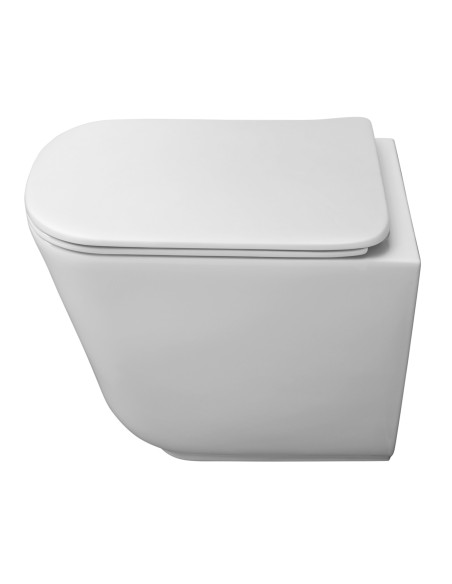 bezmalu grīdas tualete Tribeca, balta Tech (antibakteriāla virsma) - 2