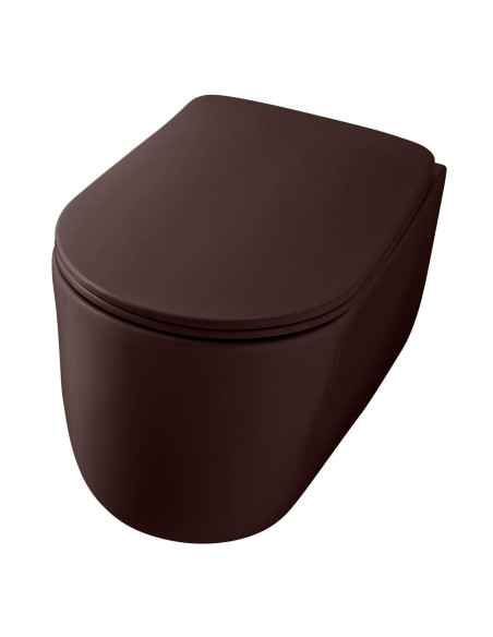 bezmalu sienas pods Nolita, bordo krāsas matēts - 1