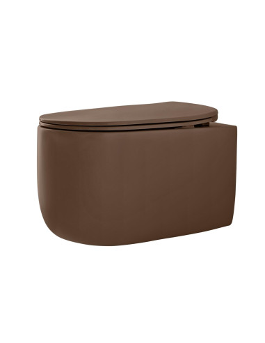 bezmalu sienas pods Nolita, brūns matēts - 3