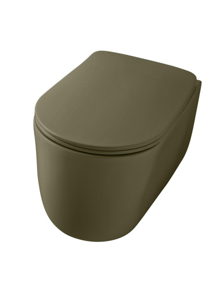 bezmalu sienas pods Nolita, zaļš matēts - 1