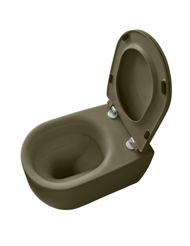 bezmalu sienas pods Nolita, zaļš matēts - 2