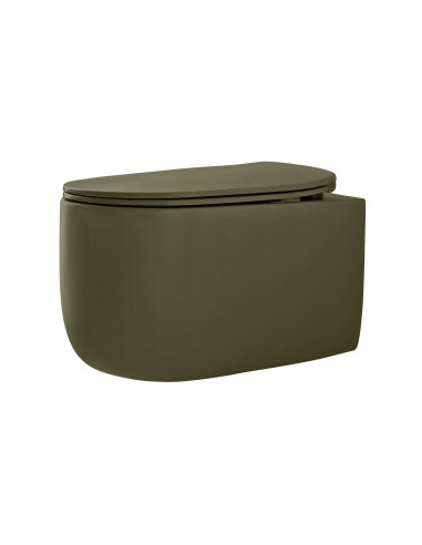 bezmalu sienas pods Nolita, zaļš matēts - 3