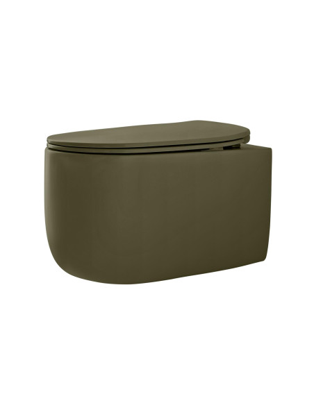 bezmalu sienas pods Nolita, zaļš matēts - 3