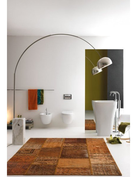 AQUATECH pie sienas piekarināmais pods, bez malām, 36,5x55 cm - 3