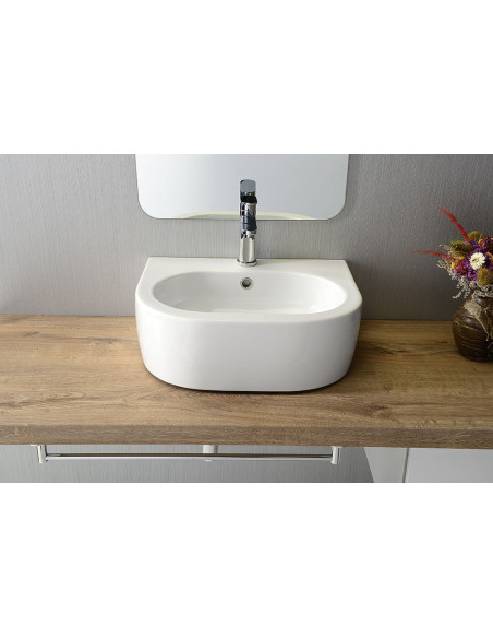 FLO keramikas izlietne 50x40cm - 2 FLO keramikas izlietne 50x40cm - 2