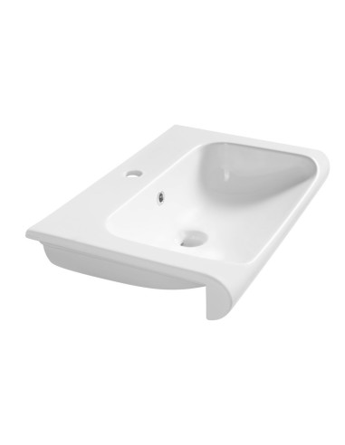 INKA keramikas izlietne 60x40cm, balta - 2