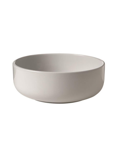 Apaļa galda izlietne Nolita 40x15 cm, balta Tech (antibakteriāla virsma) - 1 Apaļa galda izlietne Nolita 40x15 cm, balta Tech (antibakteriāla virsma) - 1