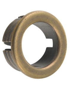 Izlietnes pārplūdes vāks Ø 24mm, bronza - 1