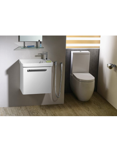 FLO WC Brīvi stāvošs poda komplekts, S-Trap/P-Trap, balts - 4