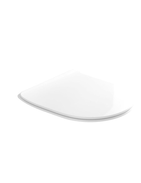 FLO SLIM Soft Close tualetes sēdeklis, balts - 1