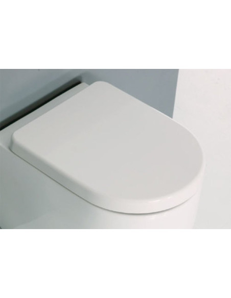 FLO tualetes sēdeklis, balts - 2