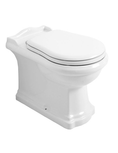 RETRO WC Pan 39x43x61cm, S-trap/P-trap - 1