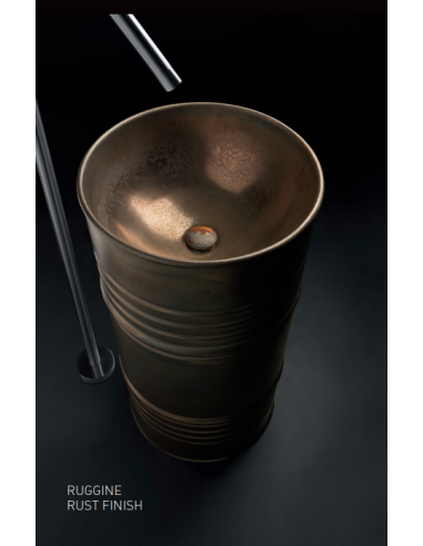 Kerasan eraldiseisev kraanikauss Artwork Barrel 4742K valge - 8