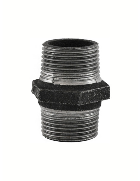 Nipelis 1/2", čuguns, 280 M Nipelis 1/2", čuguns, 280 M