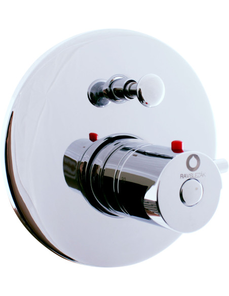 Смеситель для душа скрытого монтажа с переключателем ТЕРМОСТАТИЧЕСКИЙ - Barva Chrom Смеситель для душа скрытого монтажа с переключателем ТЕРМОСТАТИЧЕСКИЙ - Barva Chrom