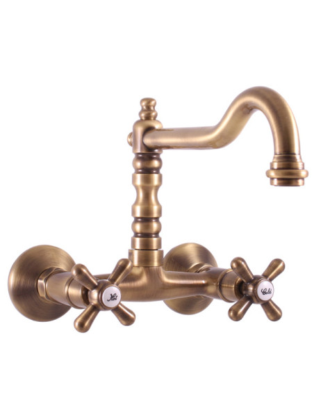 Смеситель для умывальника МОРАВА РЕТРО в бронзе - Barva Stará mosaz (Bronz),Rozměr 150 mm Смеситель для умывальника МОРАВА РЕТРО в бронзе - Barva Stará mosaz (Bronz),Rozměr 150 mm