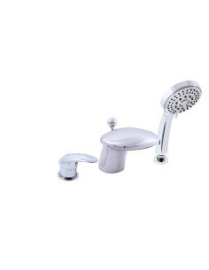 Смеситель для ванны ДУНАЙ - 3 отверстия - Barva Chrom,Rozměr 3/8''