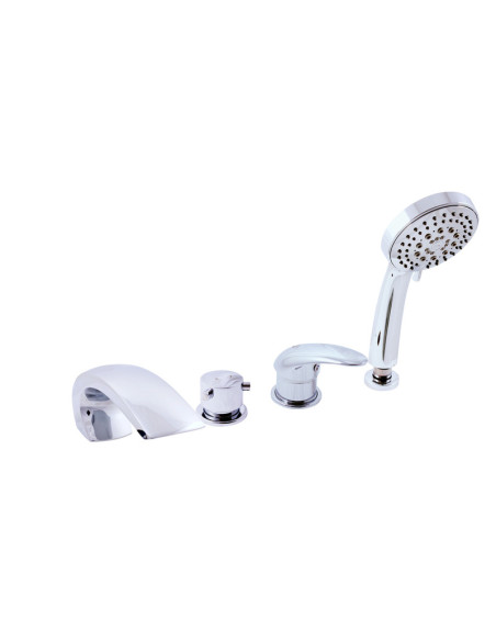 Смеситель для ванны ДУНАЙ - 4 отверстия - Barva Chrom,Rozměr 1/2'' Смеситель для ванны ДУНАЙ - 4 отверстия - Barva Chrom,Rozměr 1/2''