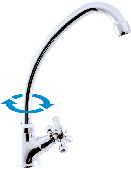 Смеситель на холодную воду - Barva Chrom,Rozměr klasický vršek Смеситель на холодную воду - Barva Chrom,Rozměr klasický vršek