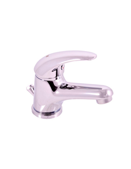 Смеситель для умывальника САЗАВА - Barva chrom - plastová výpusť,Rozměr 1/2'',Typ ručky SA527.5