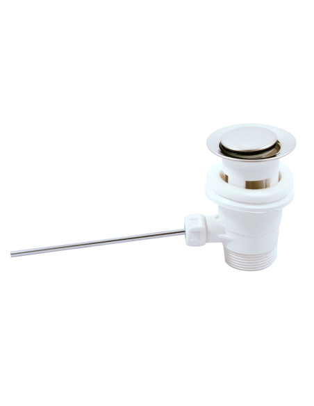 Водослив для умывальника пластмассовый ХРОМОВЫЙ - Barva Chrom Водослив для умывальника пластмассовый ХРОМОВЫЙ - Barva Chrom