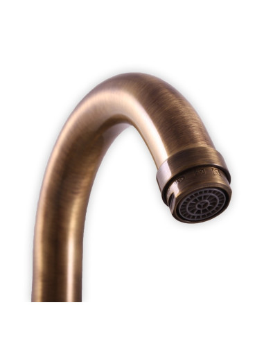 Смеситель для ванной МОРАВА РЕТРО в бронзе - Barva Stará mosaz (Bronz),Rozměr 3/8''
